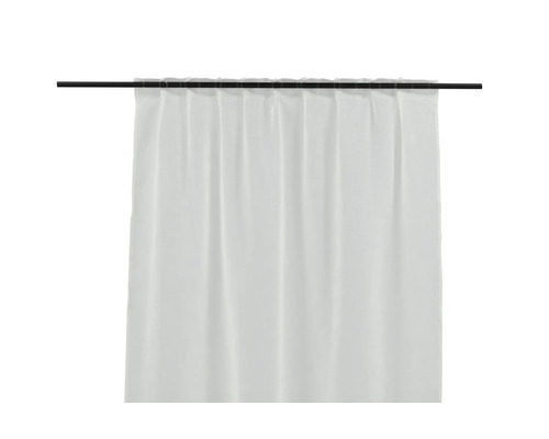 Gardin med veckbandsmontering på gardinstång