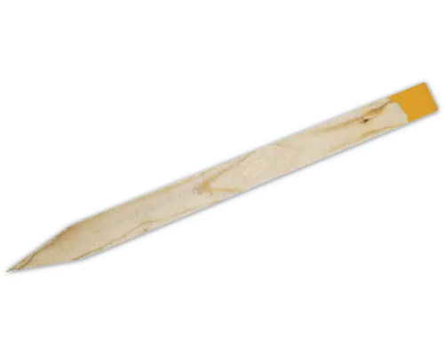 Markeringssticka orange topp 550x40x8mm 25-pack Träpinne med markering