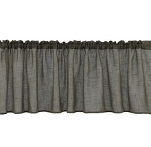 Gardin kort med rynkband för fönsterdekoration