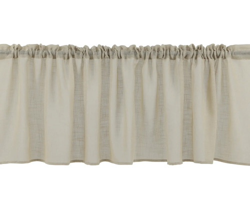 Gardin med rynkbandsupphängning