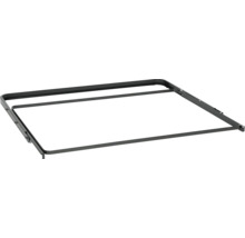 Justerbar sängram i metall