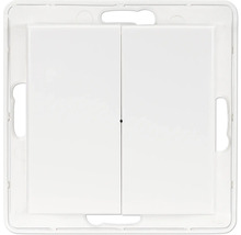 Dubbelströmbrytare för elinstallation