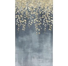 Dekorativ tapet med bladmönster för interiörer