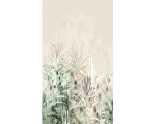 Tapet med abstrakt växtmönster