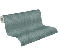 Tapetrulle med bladmönster