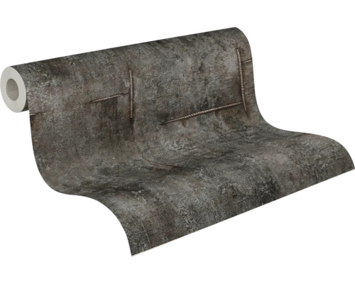 Tapetrulle med betonglook