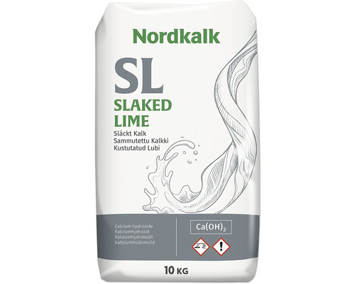 Nordkalk säck med släckt kalk, 10 kg