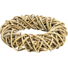 Dekorativ dörrkrans av rotting