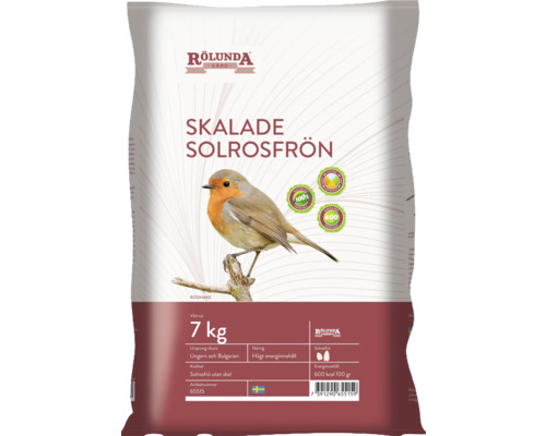Rölunda Gård skalade solrosfrön, 7 kg