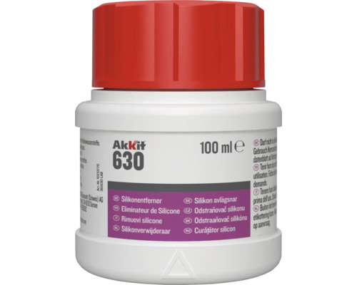 Akkit 630 Silikonborttagare, 100 ml flaska