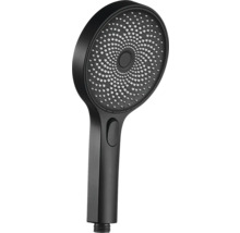 Svart duschhuvud för badrummet