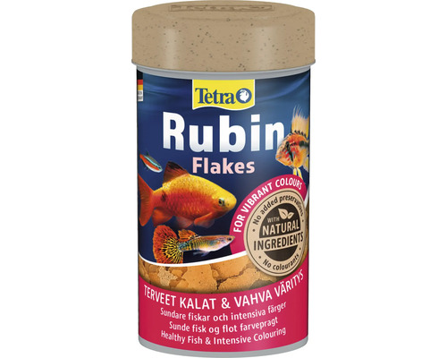 Tetra Rubin flingfoder för prydnadsfiskar