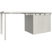 Metallcarport med förråd