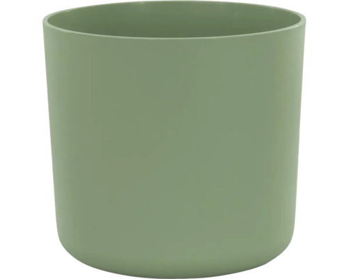 Rund blomkruka av plast