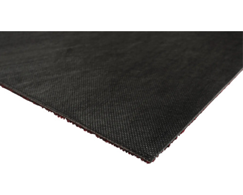 Närbild av en svart heltäckningsmatta