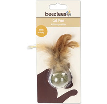 Katt leksak med fjädrar och kattmynta