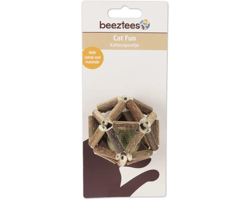 Beeztees kattleksaksboll med kattmynta och matatabi