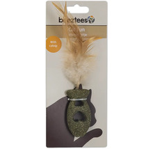 Beeztees kattleksak med fjädrar och kattmynta