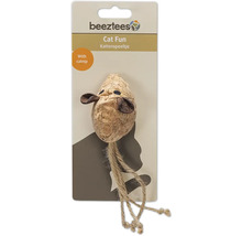 Beeztees kattleksak mus med kattmynta på förpackning