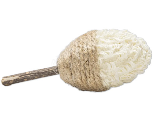 Putsare med trähandtag och garn