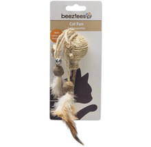 Katt leksak med rep, fjädrar och bjällror