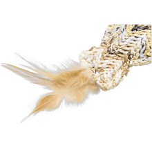 Dekorativt fjäder element av naturmaterial