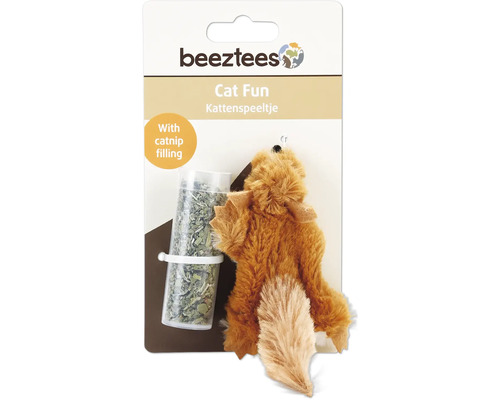 Katt leksak räv med kattmynta från Beeztees