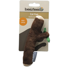 Beeztees Logo. Kattleksak sengångare med kattmynta.