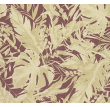 Tapet med bladmönster