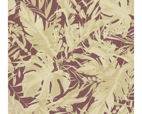 Tapet med bladmönster