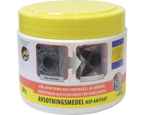 Rengöringsmedel för skorstenar och eldstäder