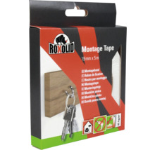 Roxolid Monteringstejp, 19 mm x 5 m, förpackning