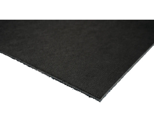 Svart byggskyddsmatta för användning inom byggnation.