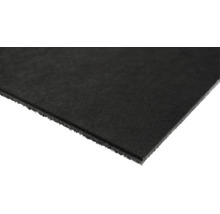 Svart byggskyddsmatta av gummi