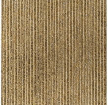 Detaljvy av matta med randigt mönster