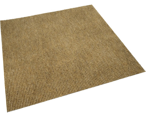 Fyrkantig matta med ribbad struktur