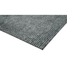 Grå matta med ribbad struktur