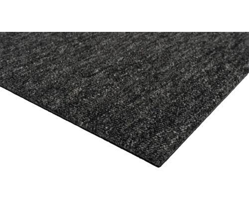 Detaljvy av en grå matta