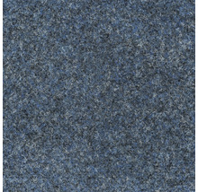 Närbild av en blå matta