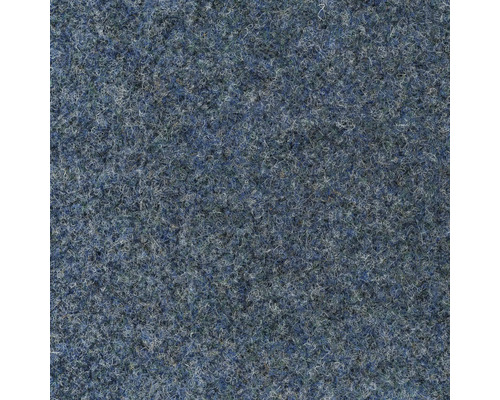 Närbild av en blå heltäckningsmatta