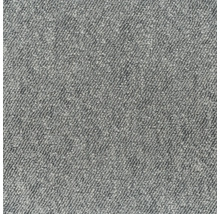 Detaljbild av en grå heltäckningsmatta