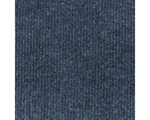 Närbild av en blå matta