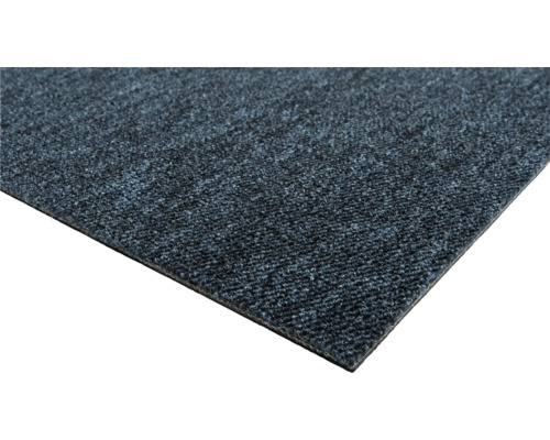 Detaljbild av en blå matta