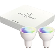 Smart Home Gateway med två lampor