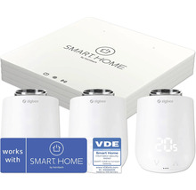 Smart Home radiatortermostater med gateway för värmekontroll