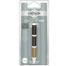Liberon 3-fas retuscheringspen mahogny för retuschering av vaxat och lackat trä