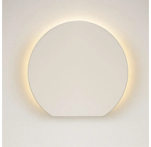 Rund vägglampa med indirekt belysning