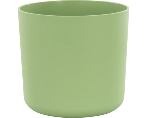 Rund blomkruka av plast