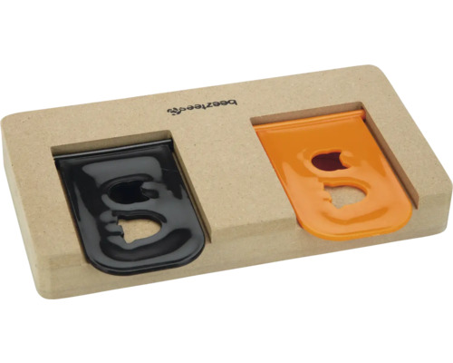 Intelligensleksak för hundar av trä med två reglage