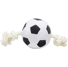 Leksaksfotboll med rep